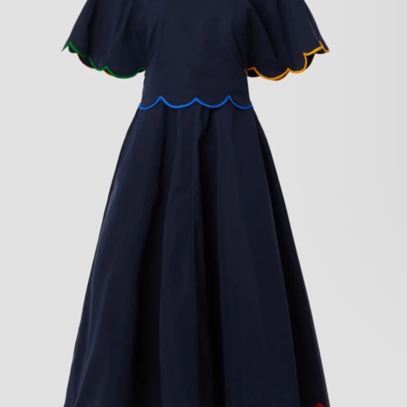 💙🔥ROSIE ASSOULIN NAVY BUTTERCUP DRESS🔥💙 - Picture 5 of 5